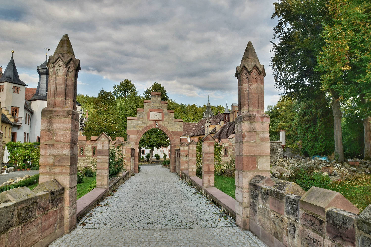 Der Weg zum Schloss