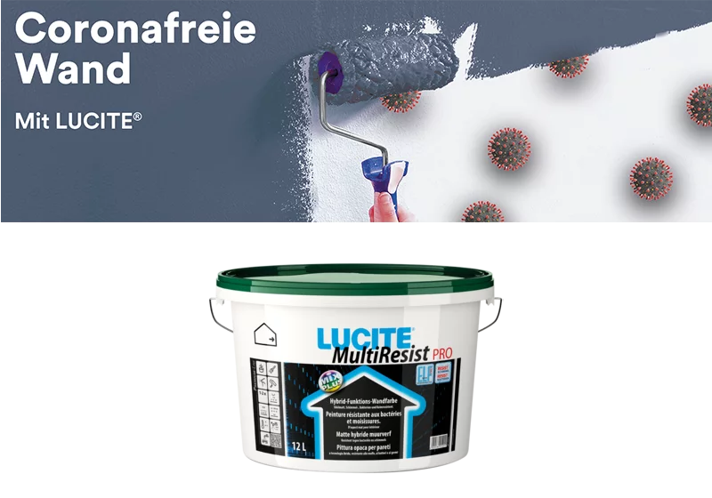 Virenresistente Wandfarbe (Lucite)